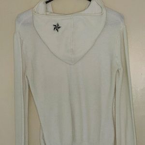 White Cotton Jacket - Nollie